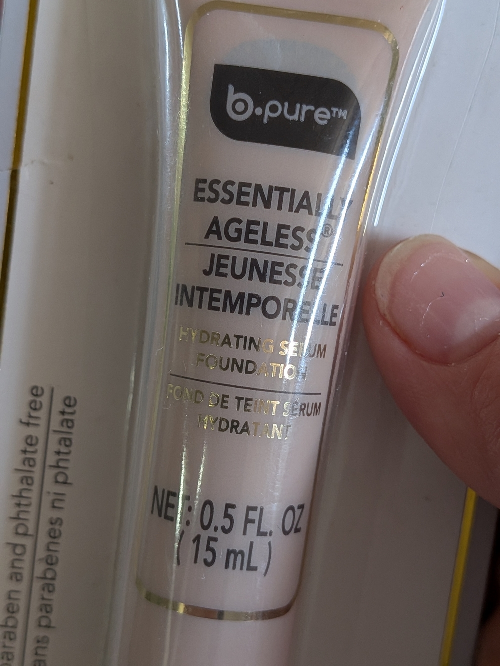 b.pure Essentially Ageless Hydrating Serum Foundation - Light Medium